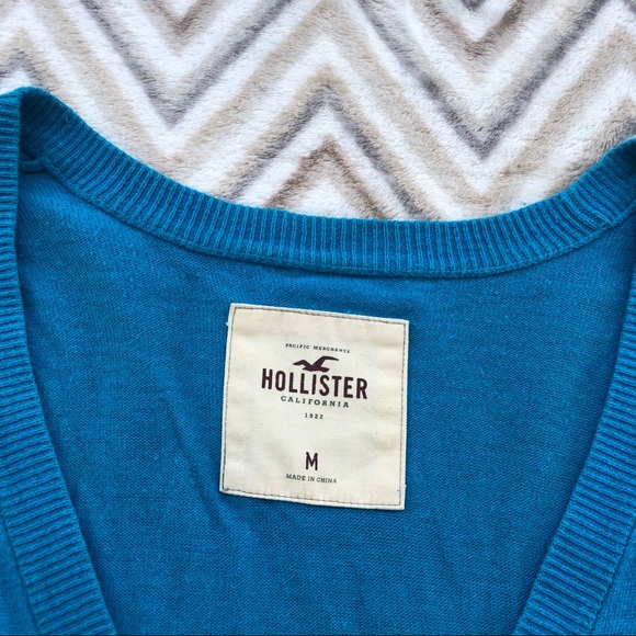 Hollister Cardigan - Blue - Size M - Picture 4 of 5